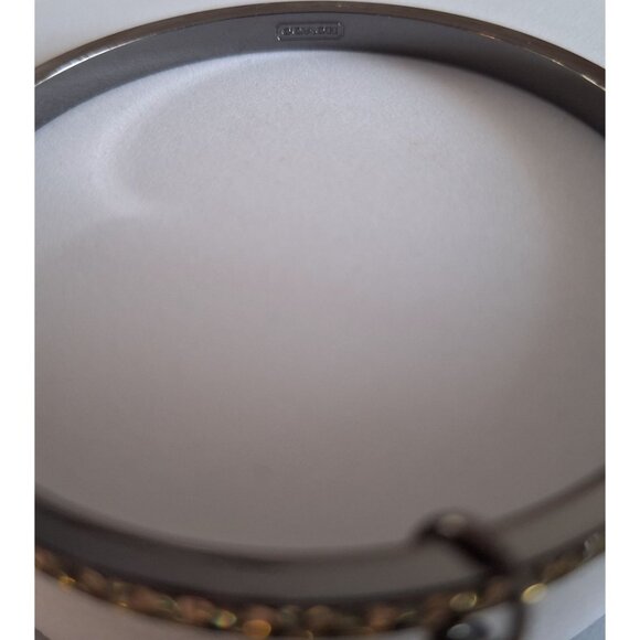 EUC Coach Bracelet Bangle Pave Crystal Lozenge Black 96416 - Picture 9 of 11